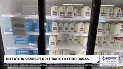 Inflation, Surge In Prices Impacting Food Banks News Clip