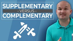 CCSS What are supplementary and complementary angles Instructional Video