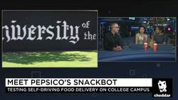 Pepsi SnackBot Lets College Students Order Late-Night Snacks Via Robot News Clip