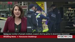 Police say a number of people have been stabbed and a suspect was shot by police in Vancouver News Clip