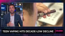 Teen Vaping Hits Decade-Low Decline News Clip