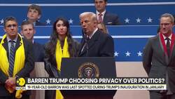 Barron Trump's sudden absence from spotlight grabs eyeballs News Clip