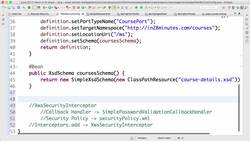 Master Java Web Services and REST API with Spring Boot- Step 18 - Implementing Security for SOAP Web Services with WS Security Instructional Video