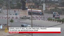 Israel allows two fuel trucks to enter every day for Gaza News Clip