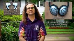 Noise Canceling Headphones Explained in One Minute Instructional Video