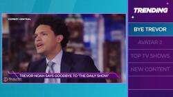Trevor Noah Says Farewell to 'The Daily Show' News Clip