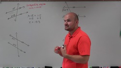 Master Solving for x given parallel lines and a transversal Instructional Video