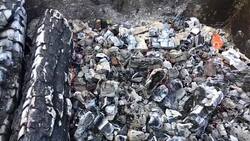 Beautiful red fire Stock Footage