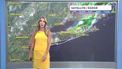 Rain showers move out; beautiful weather ahead for Labor Day weekend News Clip
