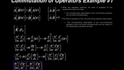 Quantum Mechanics | Commutation of Operators [Example #1] Instructional Video