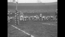 Detroit Lions defeat Cleveland Browns in National Football League championship game in Briggs Stadium in Detroit News Clip