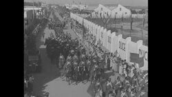 Benito Mussolini and Italo Balbo given grand reception in Italian colony of Libya News Clip