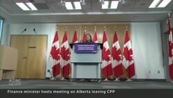 Provincial finance ministers push Freeland on carbon tax at CPP meeting News Clip