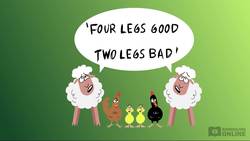 Powering Through Prose: George Orwell, Animal Farm - Chapter 5-6 Summary Instructional Video