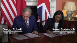 UK seals trade co-operation agreement with Texas in ‘exciting moment’ News Clip