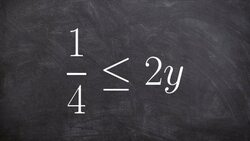 Solving a simple one step inequality using multiplication Instructional Video