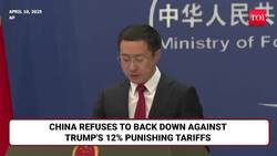 Beijing Slams Trump’s 125% Tariff, Claims It Threatens Global Economy; 'Won't Back Down' News Clip