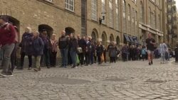 Public Vigil for Queen Elizabeth II News Clip