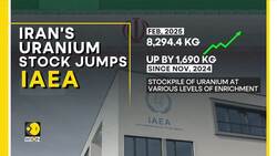 Iran's uranium stockpile surges, IAEA warns of nuclear risk News Clip