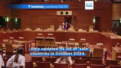 EU court rebukes Italy over migrant transfers to Albania News Clip