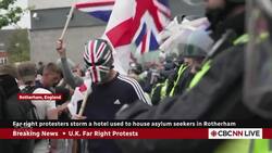U.K. far-right, anti-immigration protests escalate after Southport stabbing News Clip
