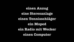 German Holidays, Gifts, Ordinal Numbers - Deutsch lernen Instructional Video