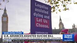U.K. advances bill that would legalize assisted suicide News Clip