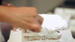 How to Frost the Top Layer of a Princess Castle Cake Instructional Video