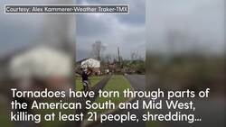 More than 20 dead as tornadoes strike US states Instructional Video