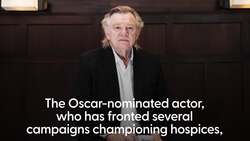 Brendan Gleeson: Hospices a beacon of goodness amid negativity in the world News Clip