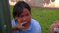 Protester pepper sprays pro-Trump rally News Clip