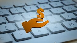 Dollar Sign, Button, Link, 4K Animation Stock Footage