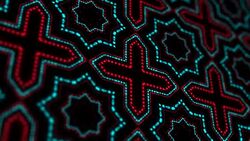 Advanced Abstract Geometric Animated Background Stock Footage