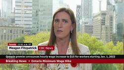 Ontario announces minimum hourly wage increase to $15 starting Jan. 1 News Clip