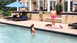 How to Do a Senior Citizen Water Aerobics Workout Instructional Video