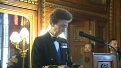 Princess Anne speech at Falklands War veterans event News Clip