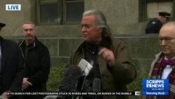 Trump ally Steve Bannon pleads guilty, avoids jail time in border wall fraud case News Clip