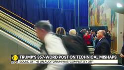 US President Trump Labels Series of Mishaps at UN 'Very Sinister' News Clip