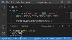 The Ultimate Guide to Python Programming With Python 3.10 - Set Operations Instructional Video