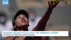 Tennis Star Naomi Osaka Withdraws From French Open News Clip