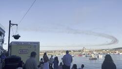 St Ives onlookers enjoy Red Arrow display News Clip