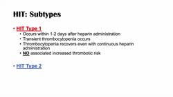 Heparin-Induced Thrombocytopenia (HIT) | Types, Signs & Symptoms, Diagnosis, Treatment Instructional Video