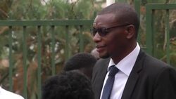 CLEAN : FILE: Ugandan writer Kakwenza Rukirabashaija in Kampala court News Clip