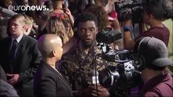 "Black Panther" heads for big opening News Clip