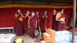 CLEAN : Funeral held for Everest's legendary 'snow leopard' Ang Rita Sherpa News Clip