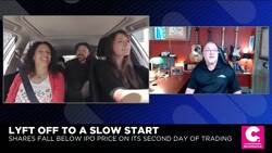 Lyft Tumbles 12% in First Full Day of Trading News Clip