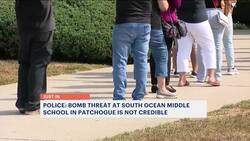 South Ocean Middle School receives bomb threat; police deem it noncredible News Clip