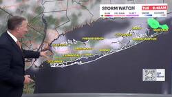 STORM WATCH: Steamy weather continues; chance of showers, storms for Tuesday News Clip