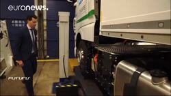 Developing the next generation of hybrid trucks in Europe News Clip