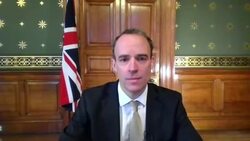 Dominic Raab speaks COVID-19 vaccine and restrictions News Clip